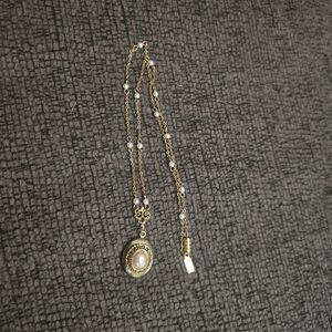 1928 | Stamped Faux Pearl Locket